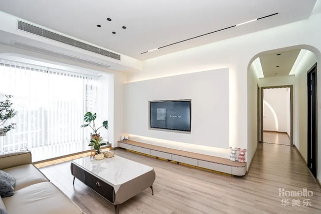 119㎡三居，極簡主義搭配+小清新元素，感受生活的輕便與舒適